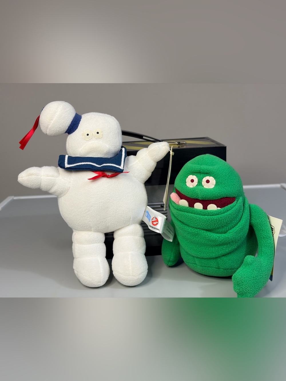 Ghostbusters (2015) “Stay Puft”/“Slimer” 8” Ghostbusters Plush 2 Piece Set/NWT